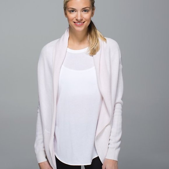lululemon athletica Sweaters - Lululemon Cabin Yogi Cashmere Reversible Sweater - A Fan Favorite! Rare!